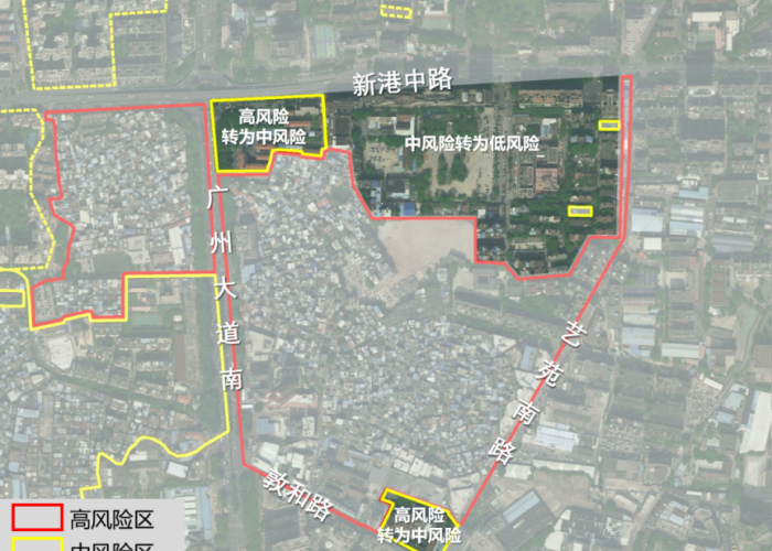 广州疫情海珠区分布图,一张图背后的防控密码与人间温度 广州疫情海珠区分布图,一张图背后的防控密码与人间温度