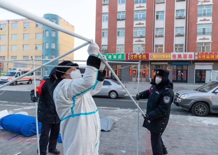 黑龙江省青冈县，多措并举筑牢防线，疫情形势整体平稳可控