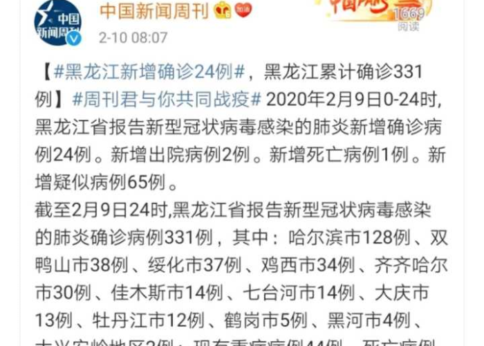 黑龙江省疫情感染最新消息，精准防控下的动态与应对