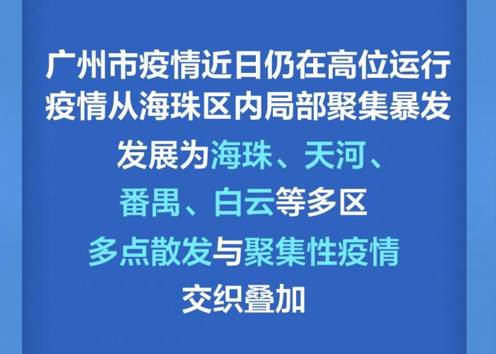 广州疫情近期,精准防控下的韧性城市 广州疫情近期,精准防控下的韧性城市